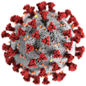 Ein Coronavirus (by CDC/Alissa Eckert, MS; Dan Higgins, MAM)